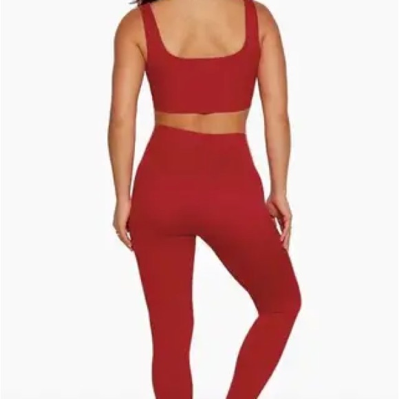 Set active red matching set - Picture 8 of 9